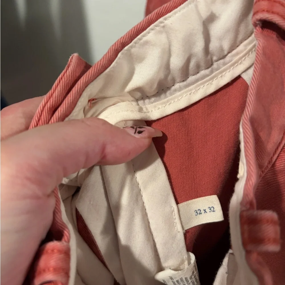 J. Crew Coral Chino Pants